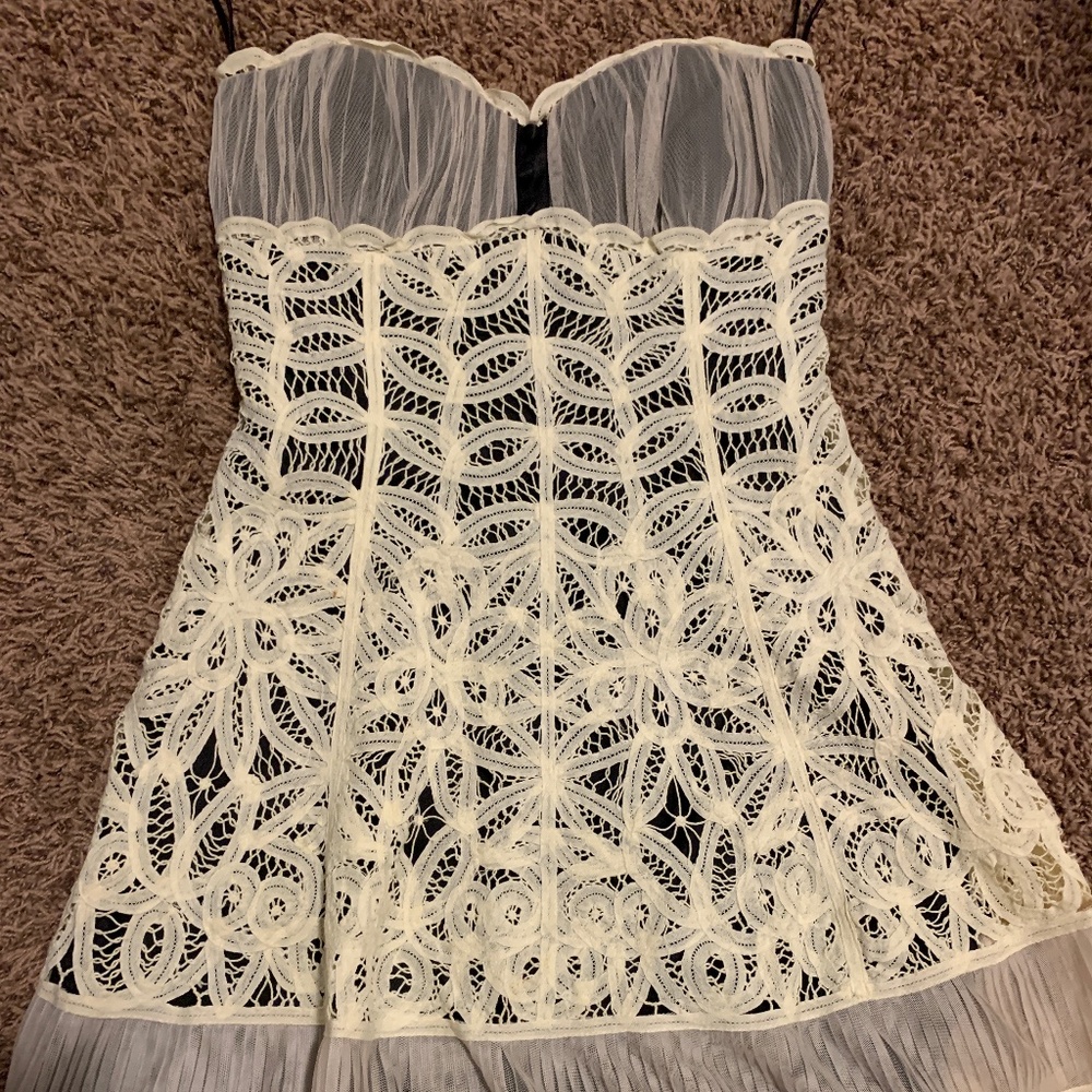 Curated Vintage Betsy Johnson Strapless Mini Dress Size 6